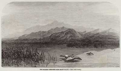 The Balkans, Sketched from Below Galatz by Samuel Read